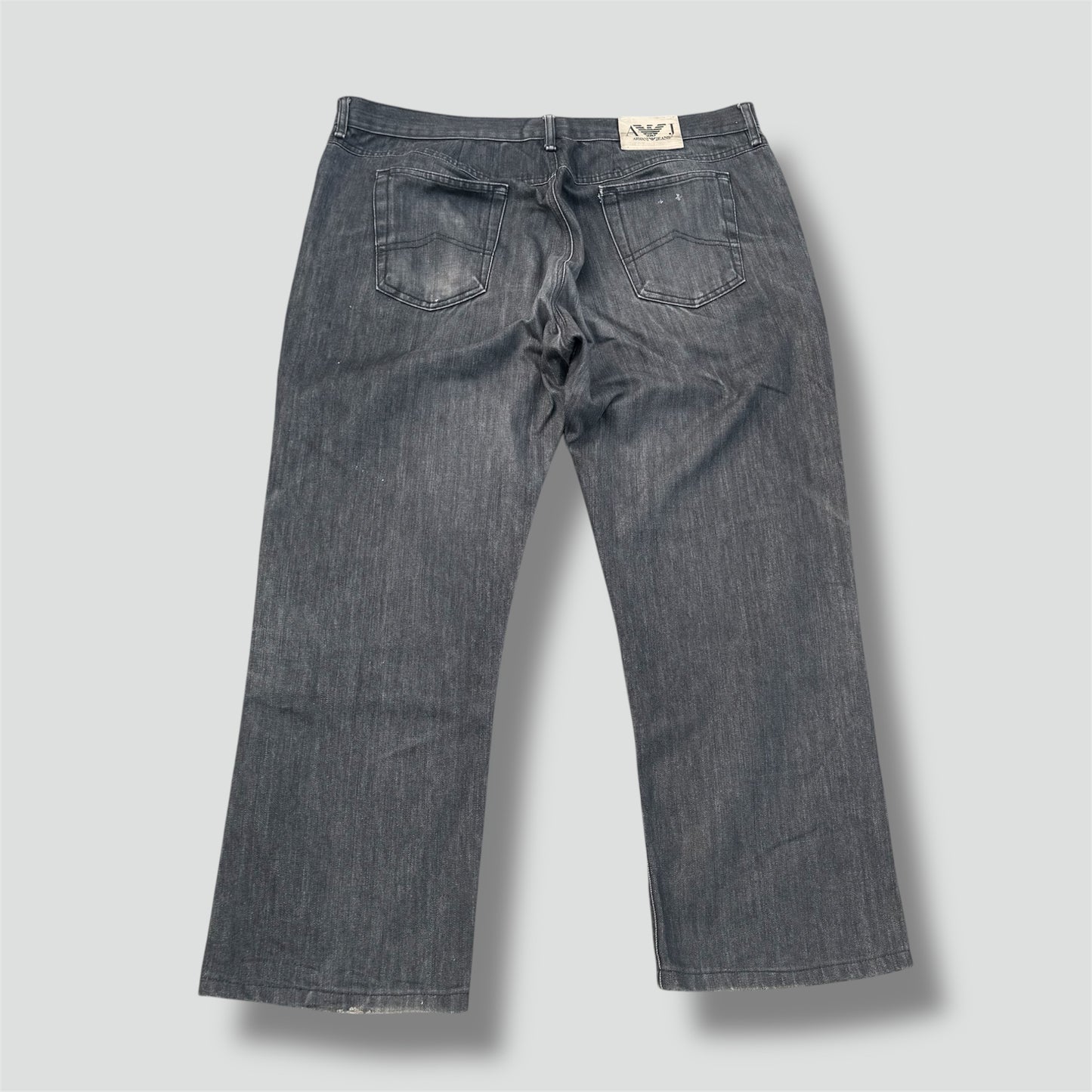 Armani vintage stone washed baggy jeans