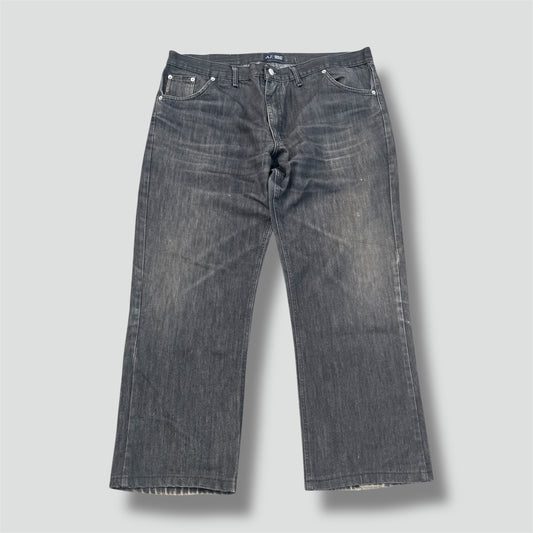 Armani vintage stone washed baggy jeans