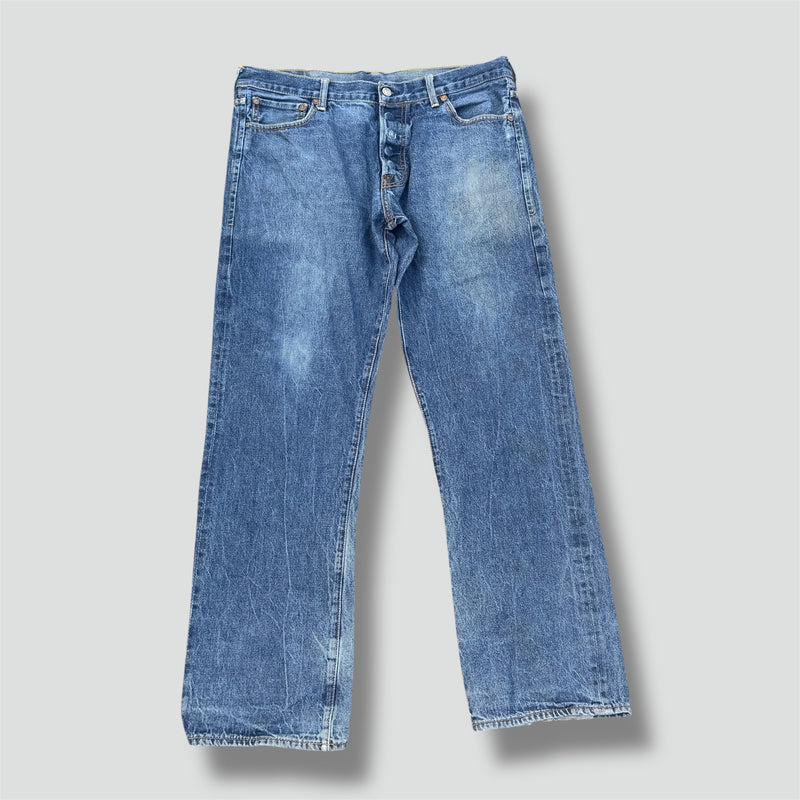 Detailansicht: Sourced limited accessories and clothes Evisu vintage Japanese denim jeans – Logo, Nähte oder Material