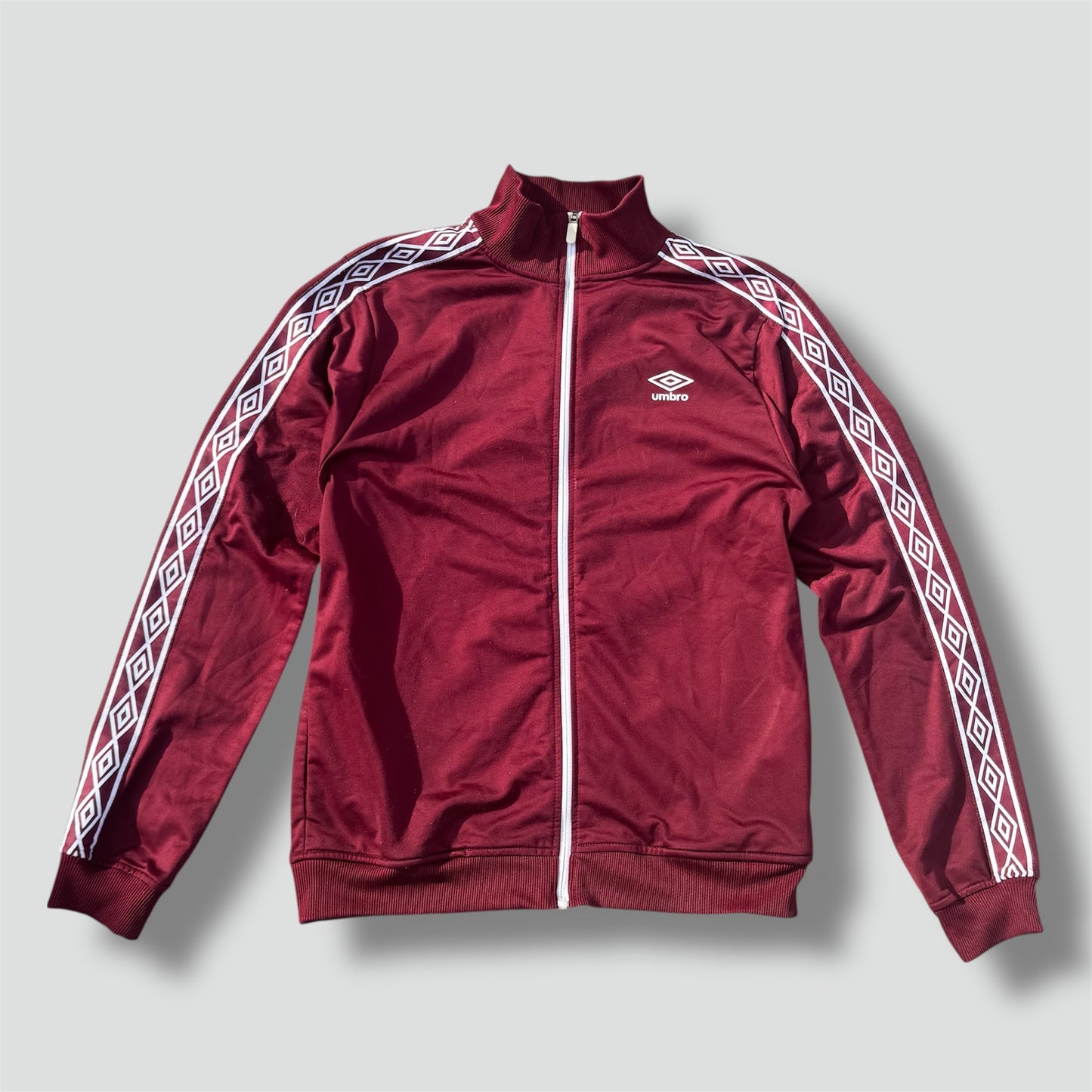 Umbro burgundy vintage track jacket