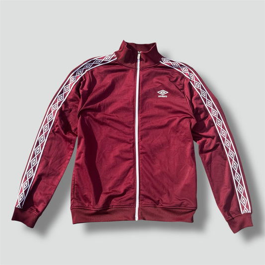 Umbro burgundy vintage track jacket