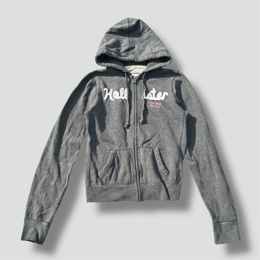 Hollister Laguna Beach Y2K grey hoodie