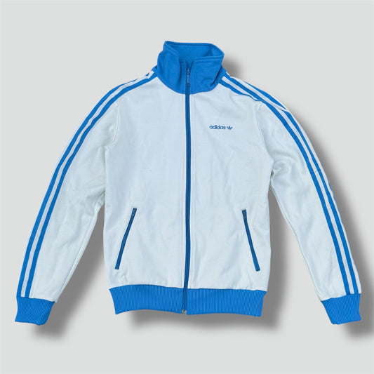 Adidas vintage 90s white track jacket