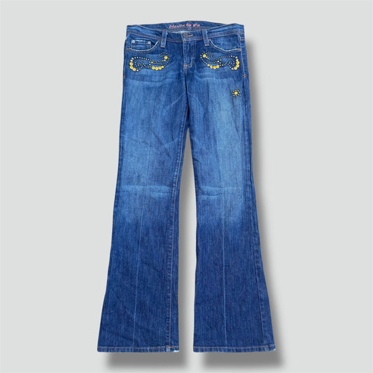 Plastie by Sly vintage wide leg jeans