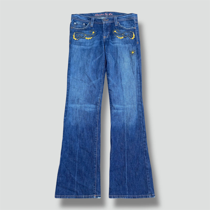Sourced limited accessories and clothes Plastie by Sly vintage wide leg jeans – Secondhand Streetwear