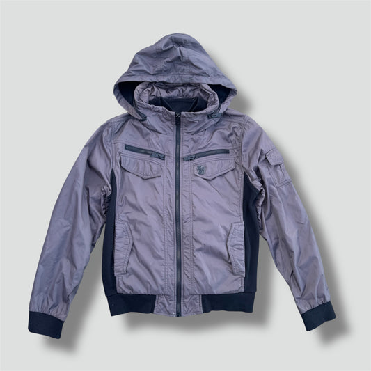 Evisu vintage brown 00s rain jacket
