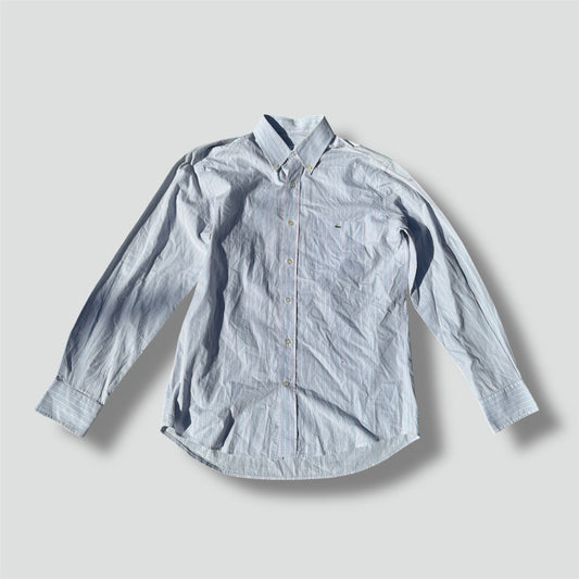 Lacoste vintage striped chemise shirt