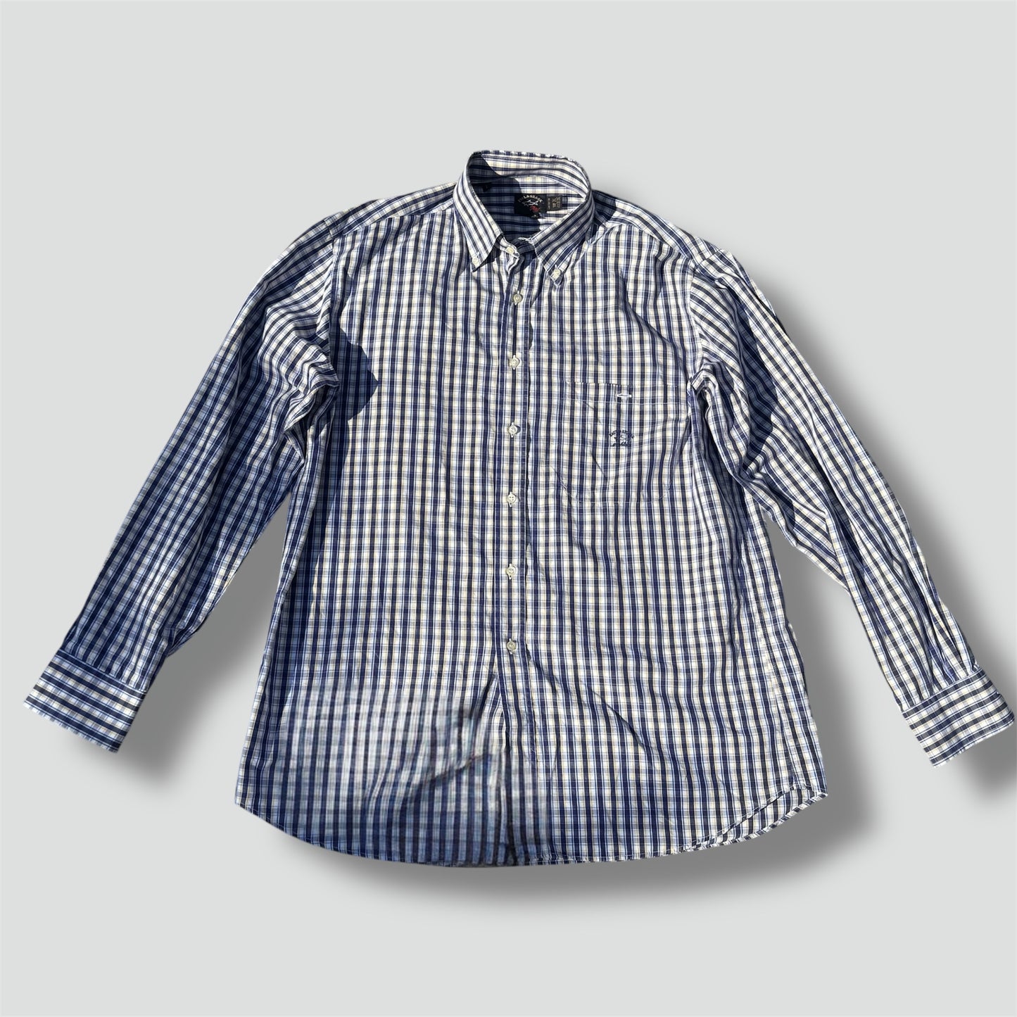Paul & Shark checkered chemise shirt