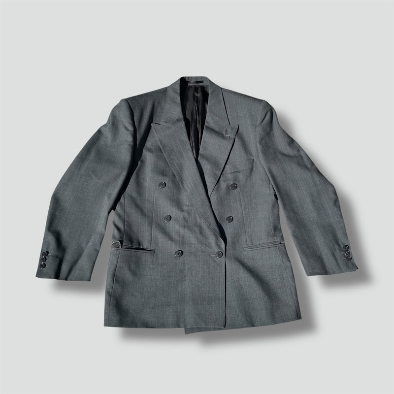 Sourced limited accessories and clothes Yves Saint Laurent vintage grey blazer – Secondhand Streetwear