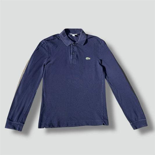 Lacoste vintage navy blue longsleeve polo