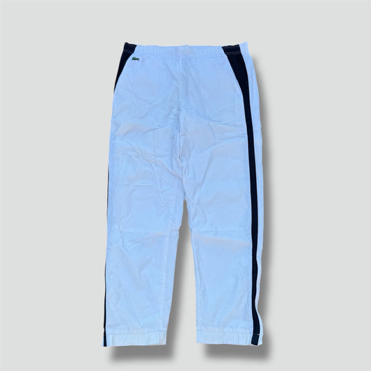 Lacoste vintage white track pants