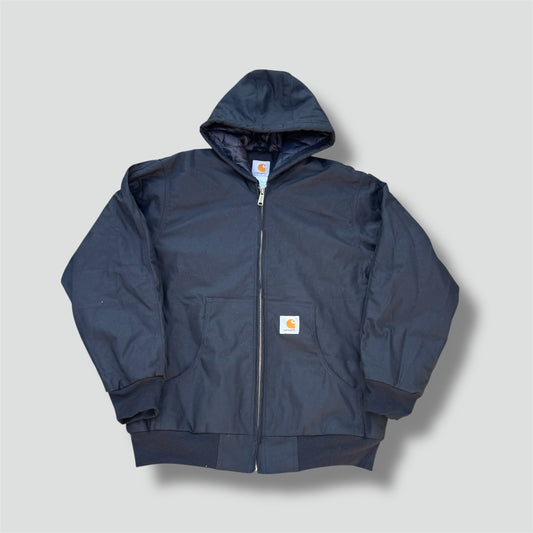 Carhartt Union Labor black hooded jacket