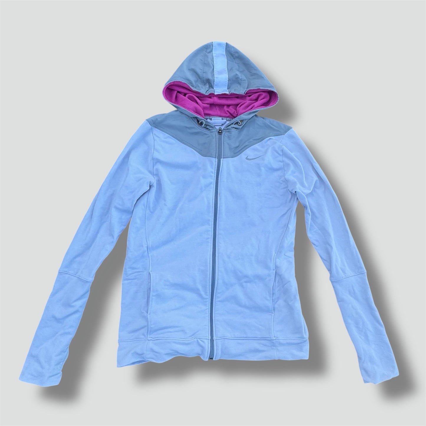 Nike white sportswear track jacket