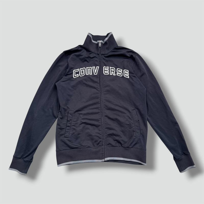 Sourced limited accessories and clothes Converse retro vintage black track jacket – Secondhand Streetwear