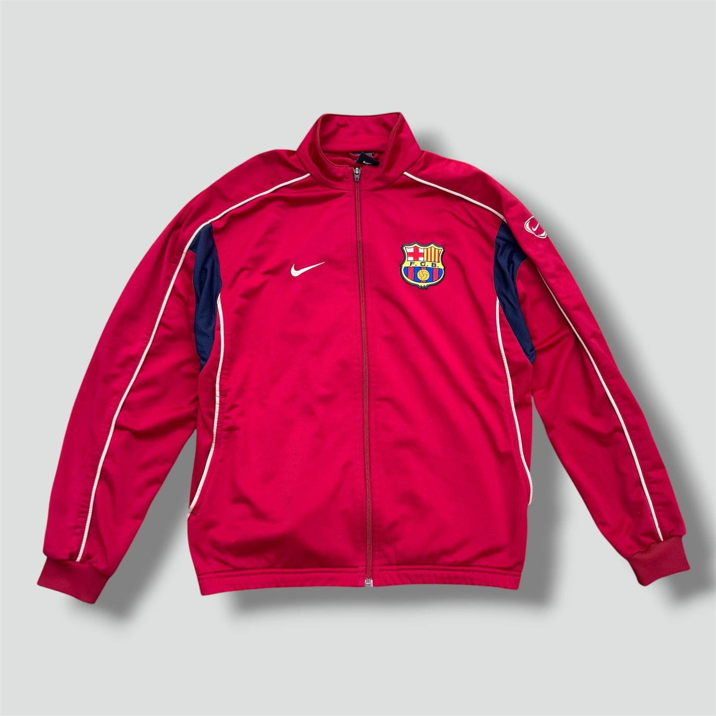 Nike FC Barcelona vintage red track jacket