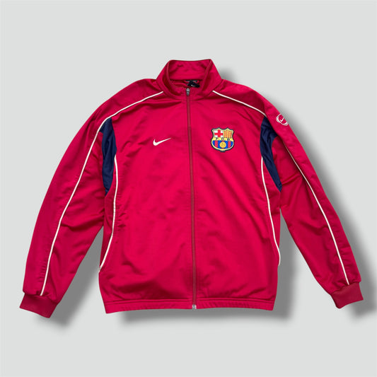 Nike FC Barcelona vintage red track jacket