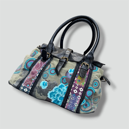 Desigual vintage colorful handbag