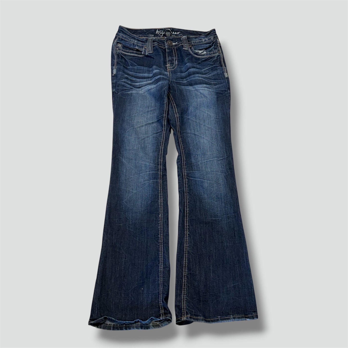 Ariya japanese vintage y2k wide leg jeans
