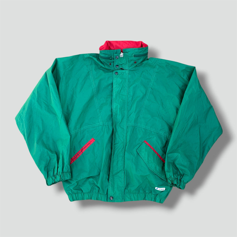 Sourced limited accessories and clothes Kay-way green vintage rain jacket – Secondhand Streetwear