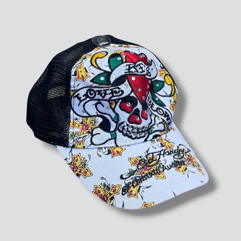 Sourced limited accessories and clothes Ed Hardy vintage tattoo edition y2k cap – Secondhand Streetwear