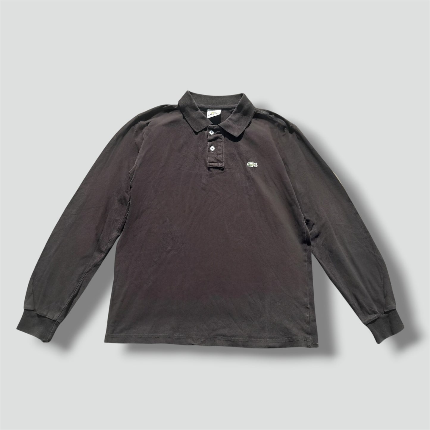 Lacoste black longsleeve poloshirt