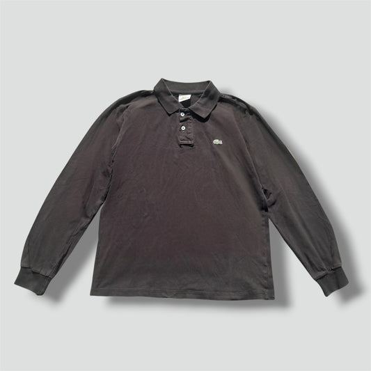 Lacoste black longsleeve poloshirt