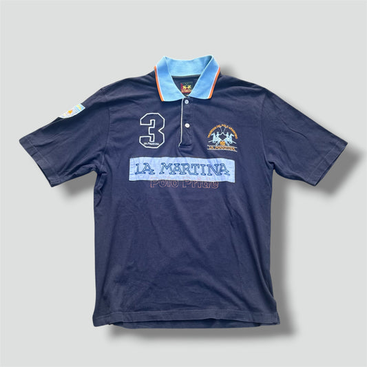 La Martina pride buenos aires blue poloshirt