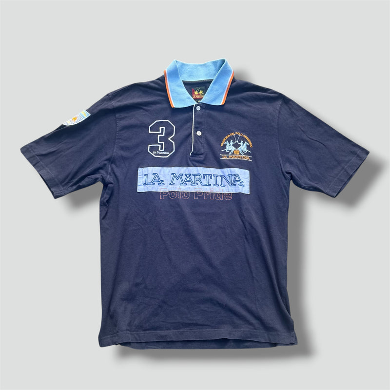 Sourced limited accessories and clothes La Martina pride buenos aires blue poloshirt – Secondhand Streetwear