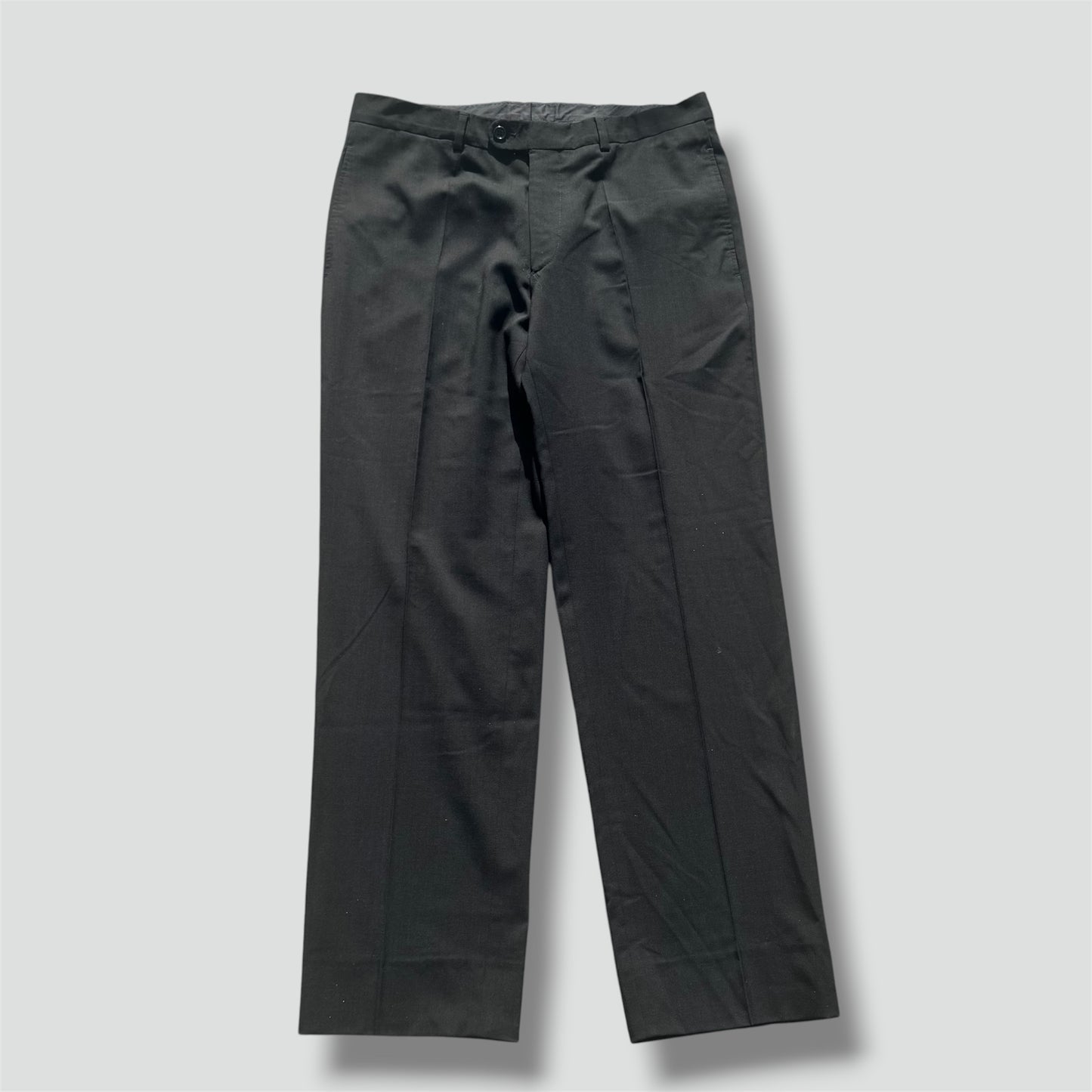 Massimo Dutti vintage black wool dress pants