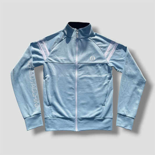 Sergio Tacchini baby blue sports track jacket