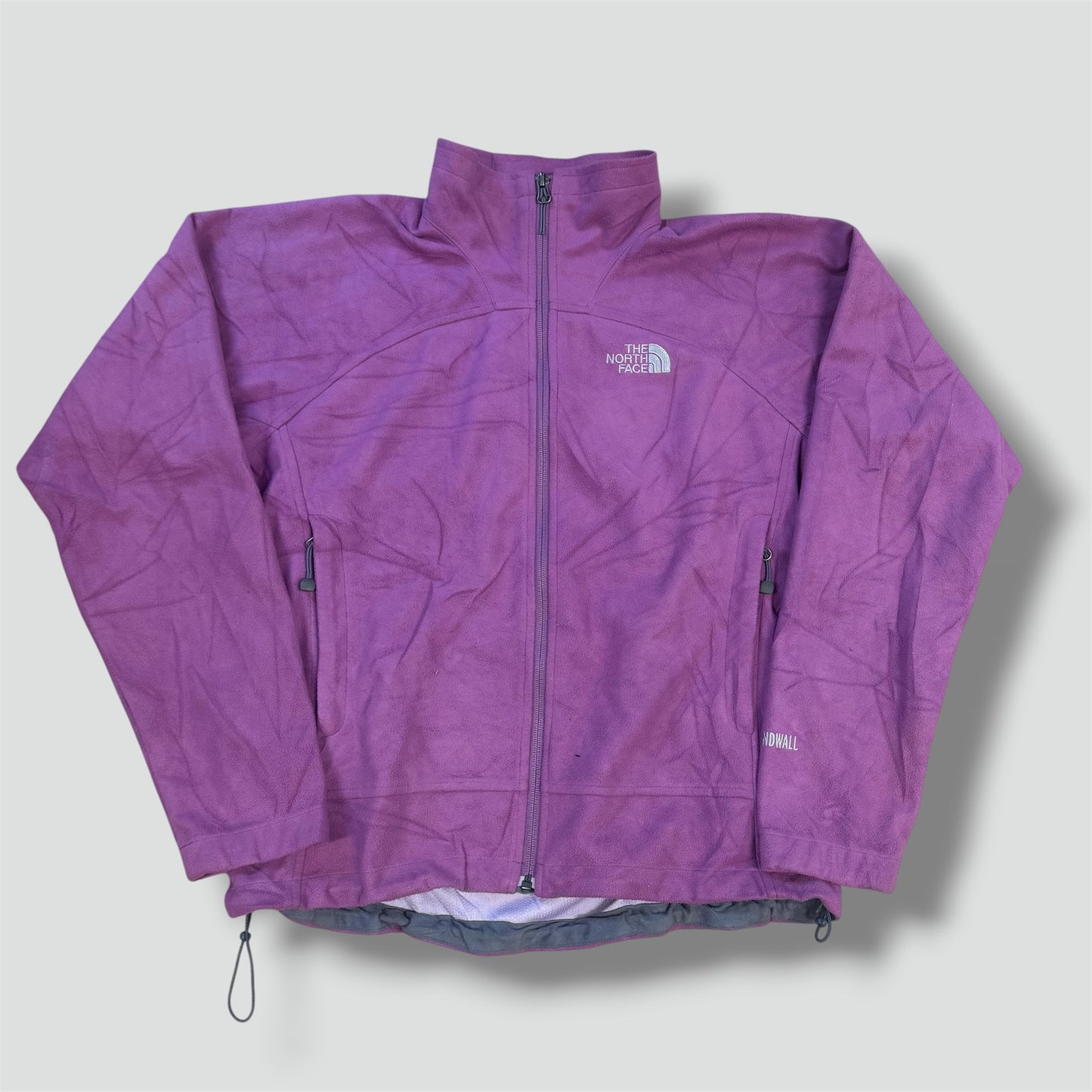 The North Face Windwall pink fleece jacket