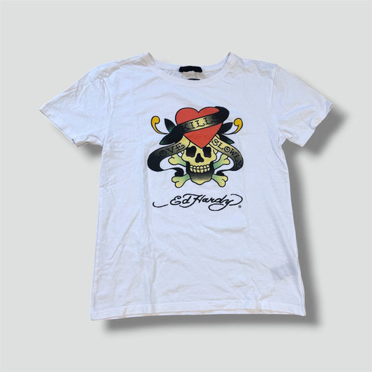 Ed Hardy vintage graphic "love kills slowly" t-shirt