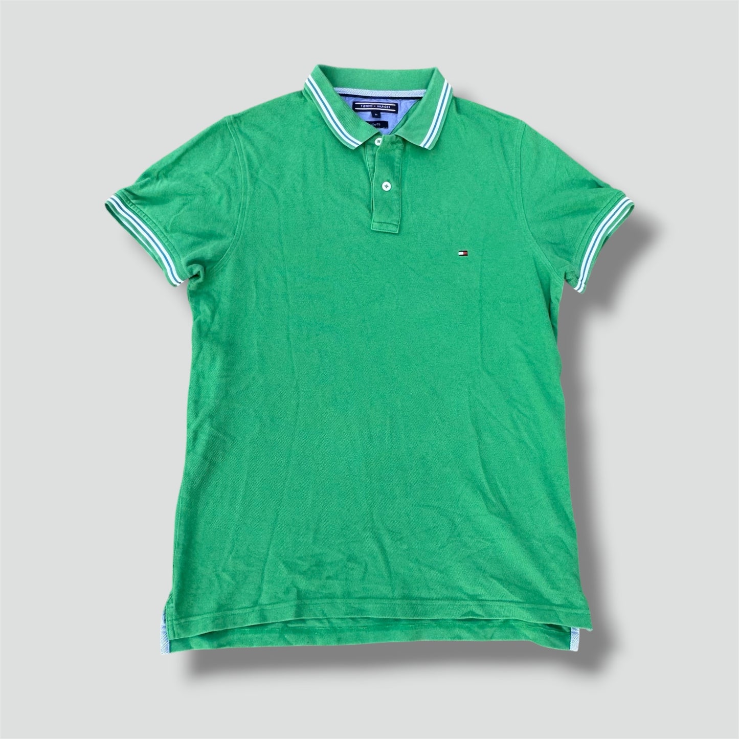 Tommy Hilfiger green classic poloshirt