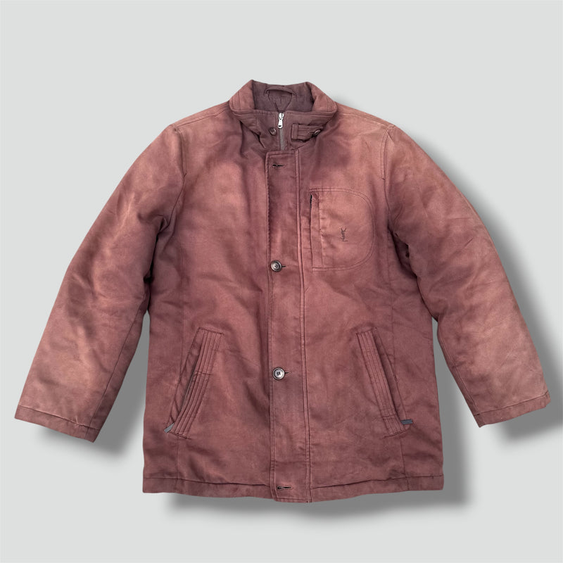 Sourced limited accessories and clothes Yves Saint Laurent vintage brown jacket – Secondhand Streetwear