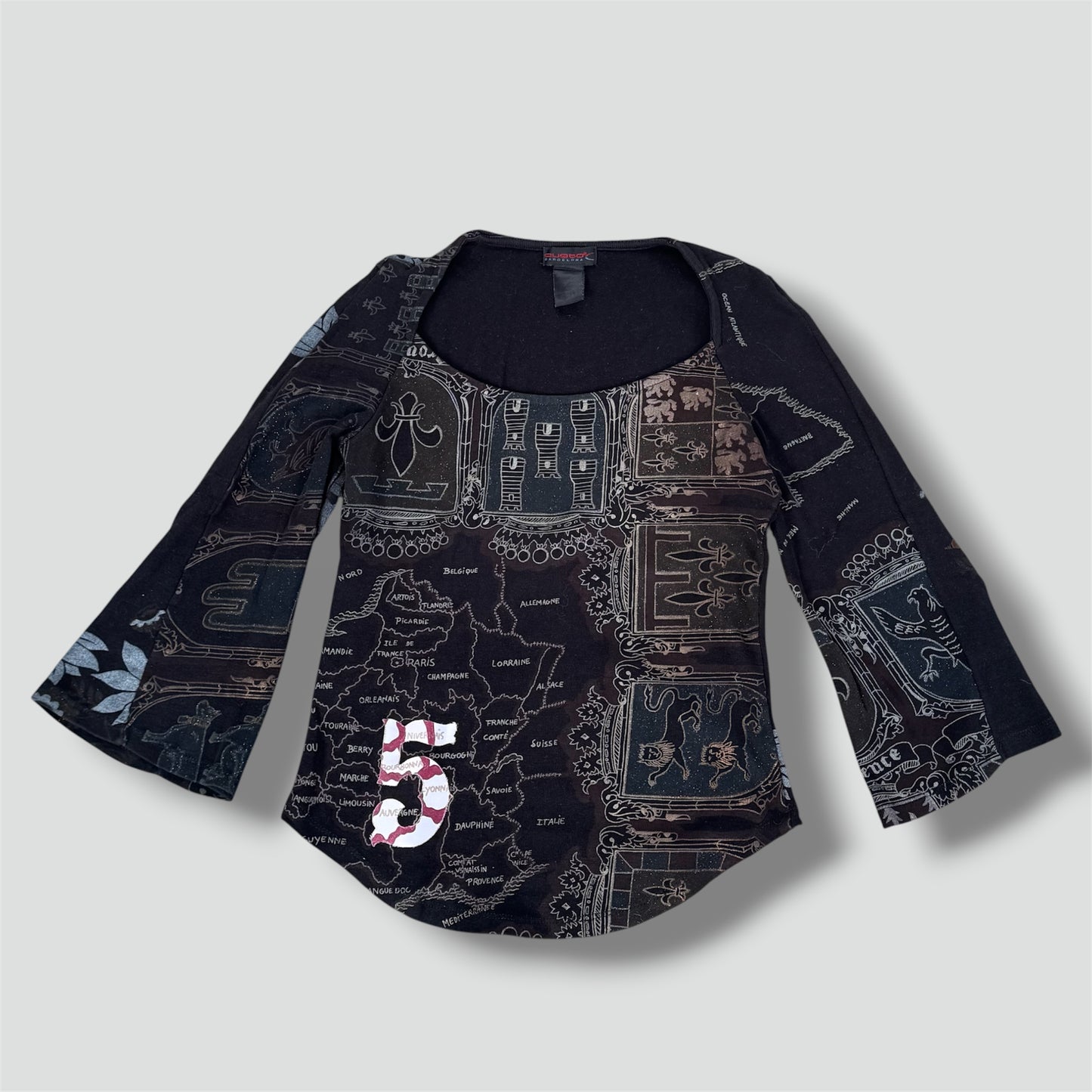 Custo Barcelona y2k black shirt