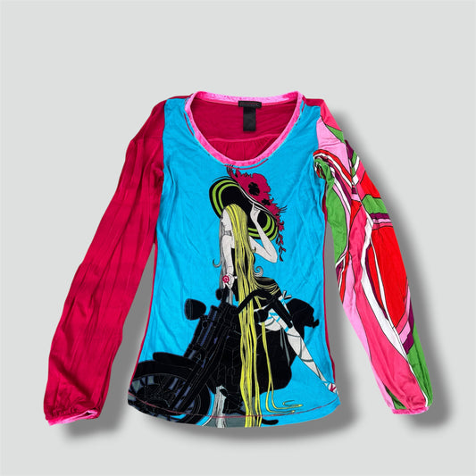 Custo Barcelona vintage summer longsleeve