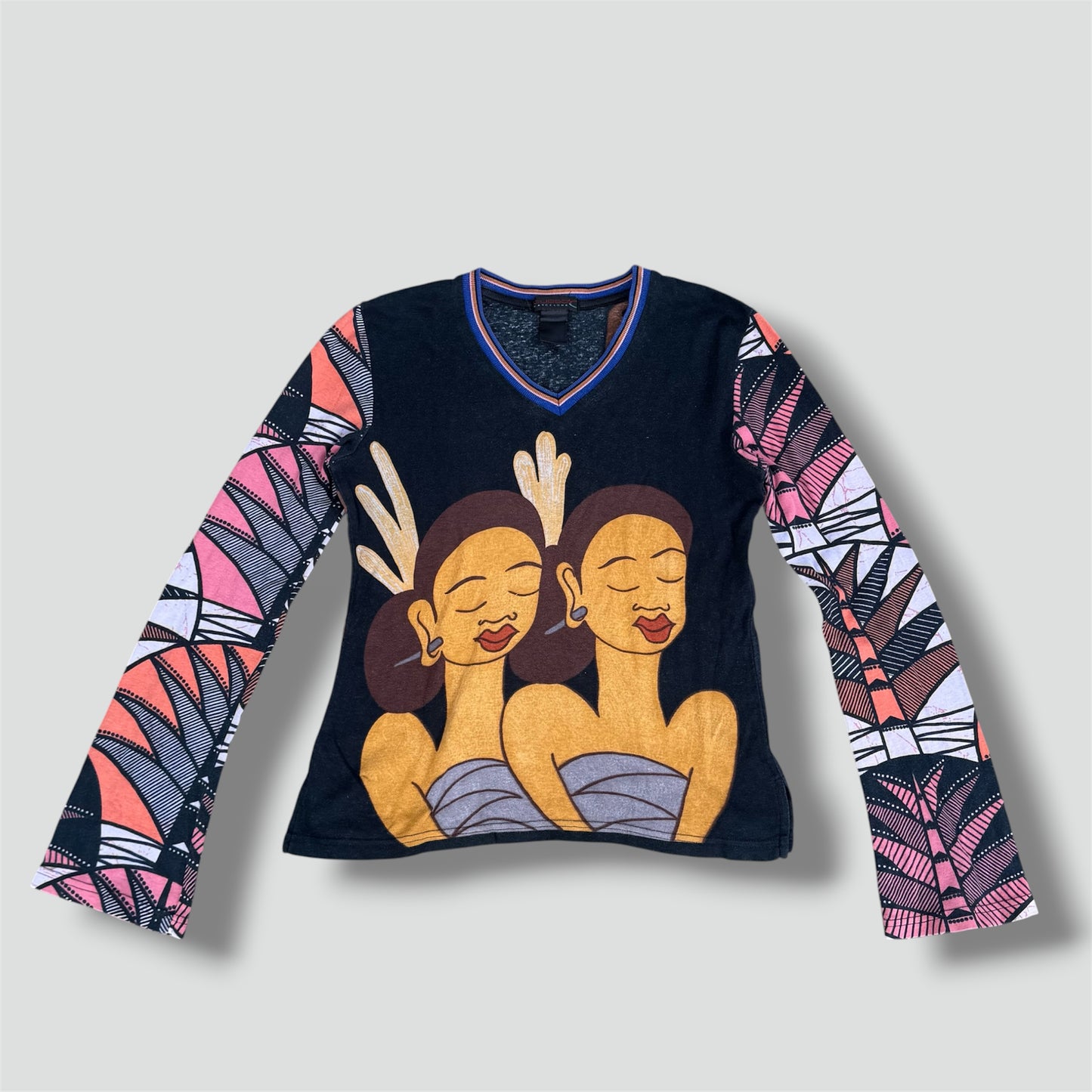Custo Barcelona y2k graphic longsleeve t-shirt