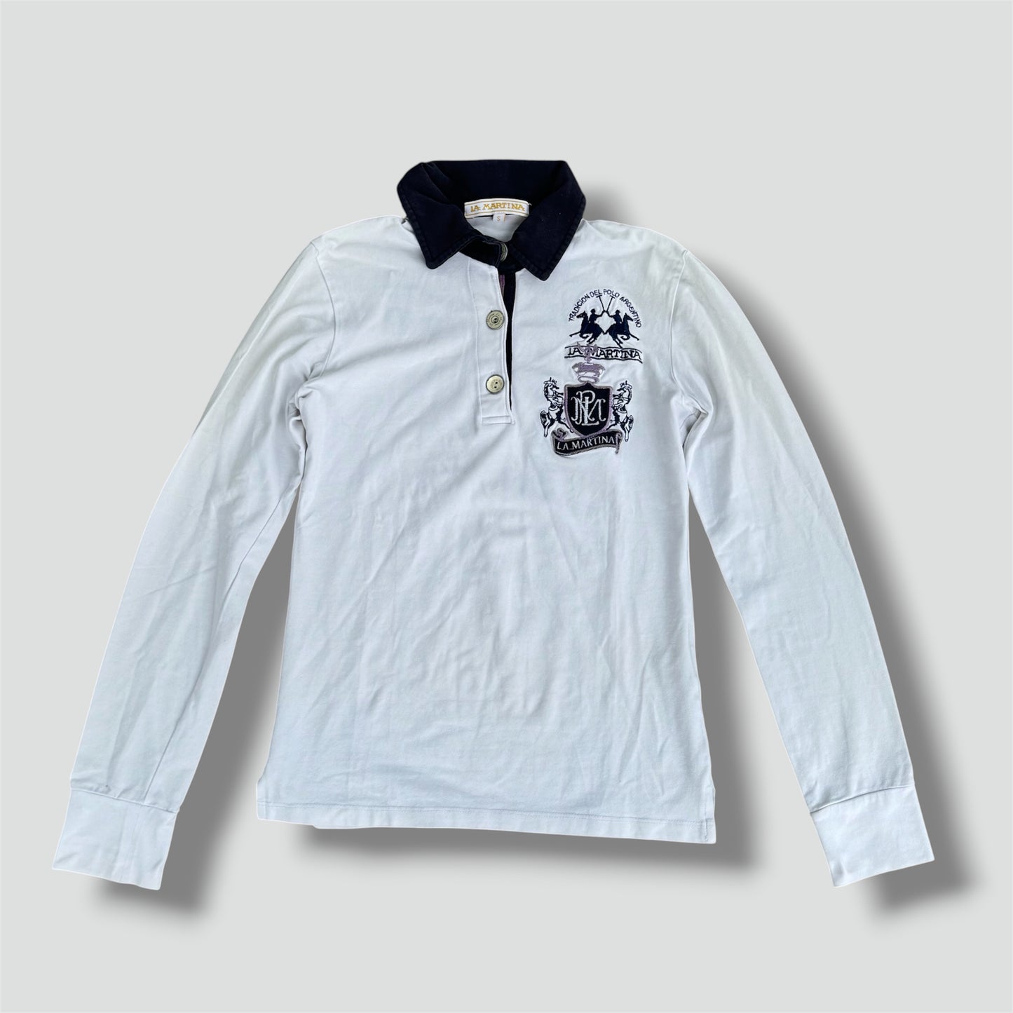 La Martina Buenos Aires vintage longsleeve polo