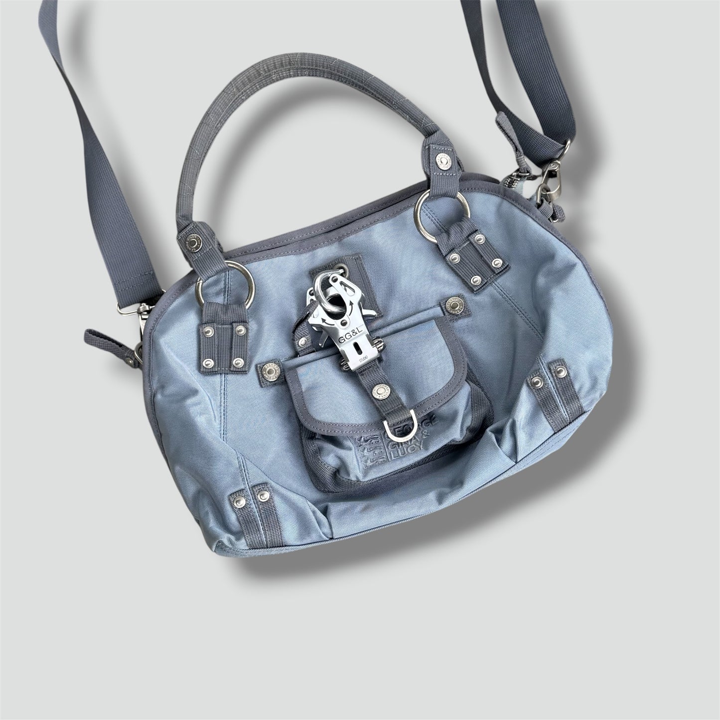 George Gina & Lucy Softwrap blue handbag