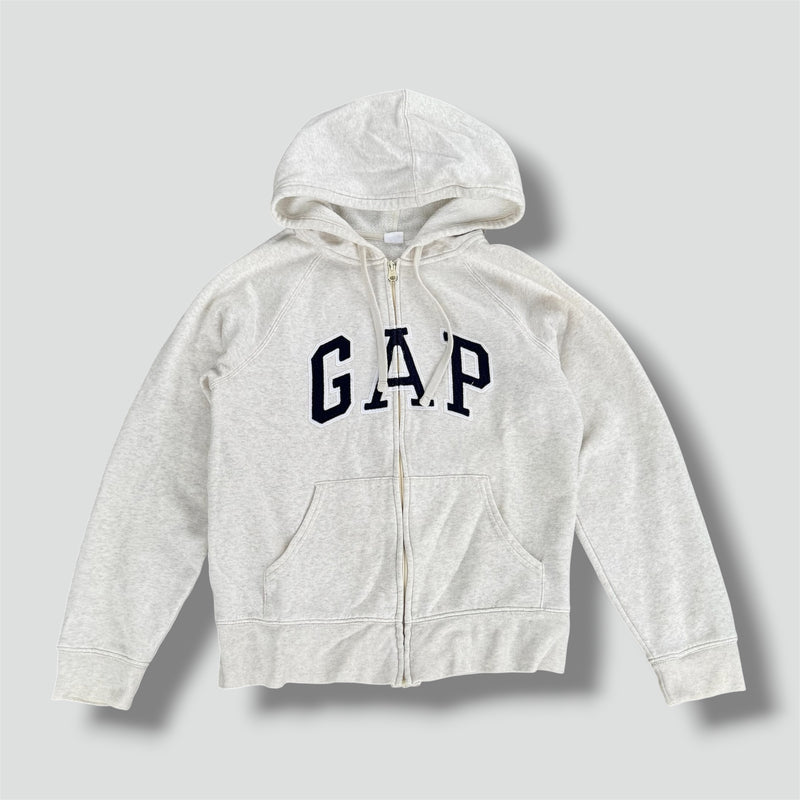 Sourced limited accessories and clothes GAP y2k style white zip-up hoodie – Secondhand Streetwear