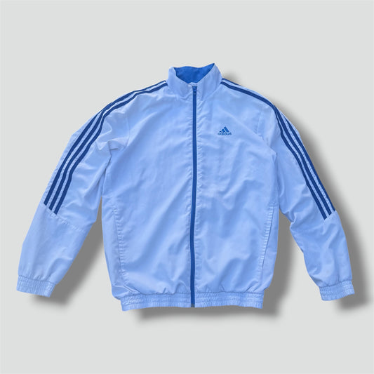 Adidas streetwear white track jacket