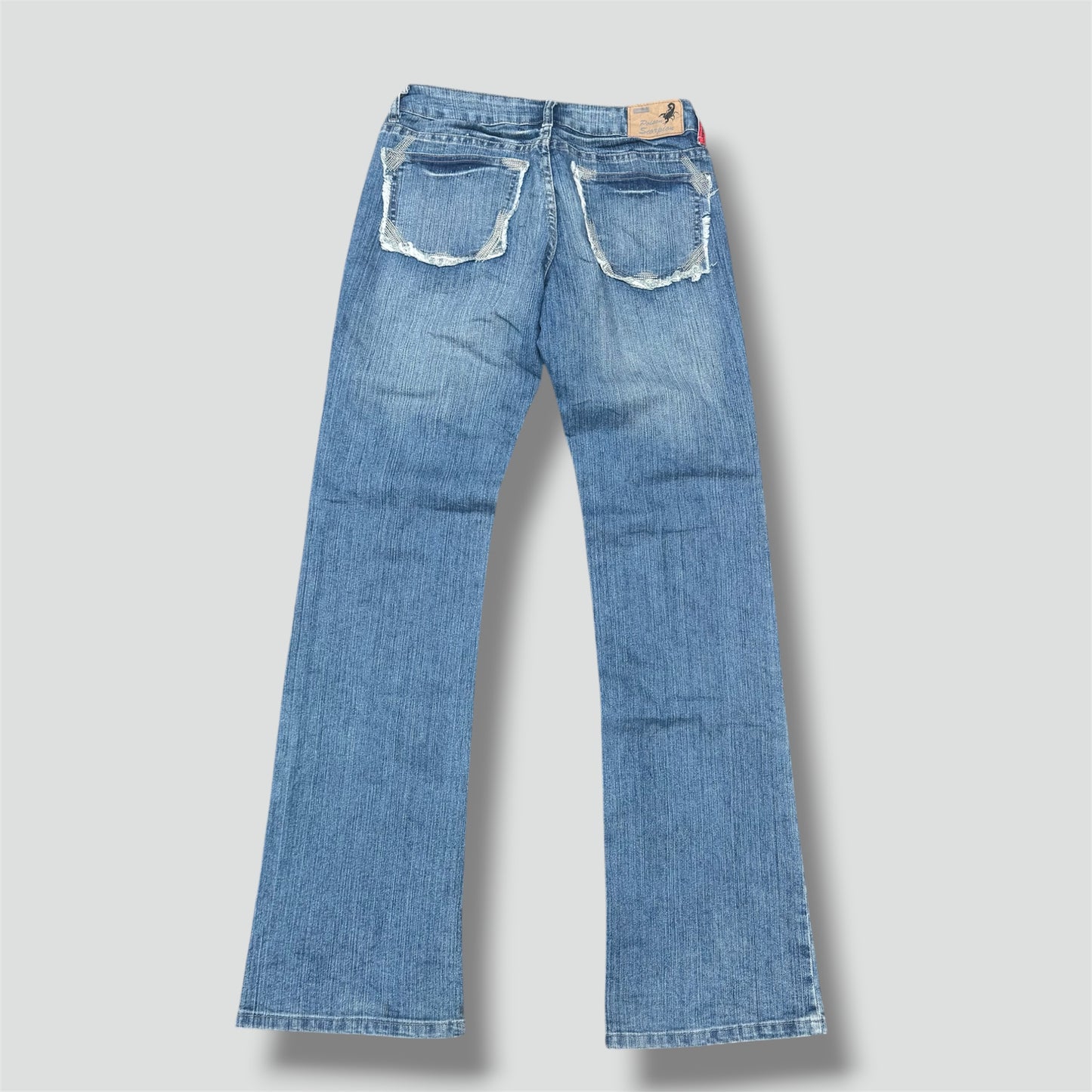 Poison Scorpion y2k wide leg jeans