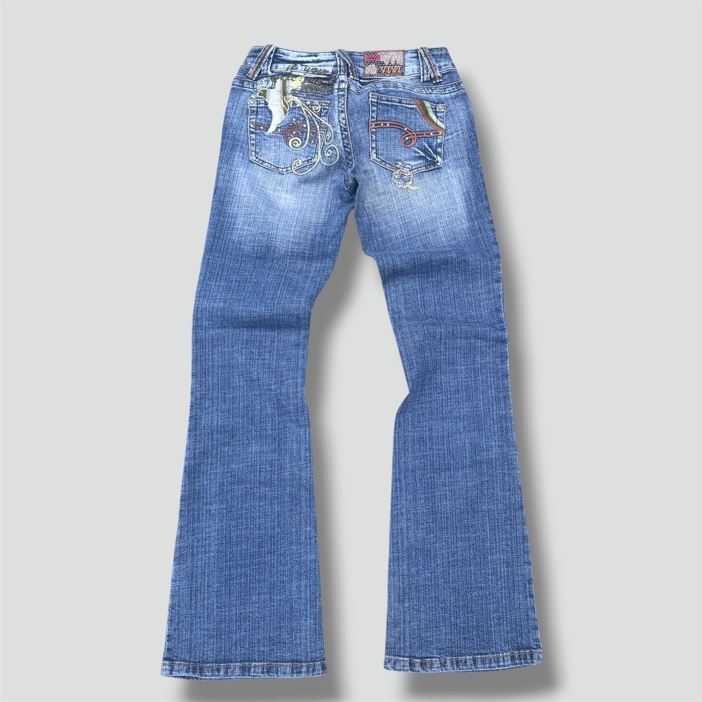 Miss Vivi Japanese y2k bootcut jeans