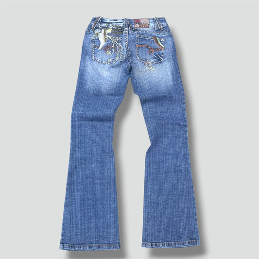 Miss Vivi Japanese y2k bootcut jeans
