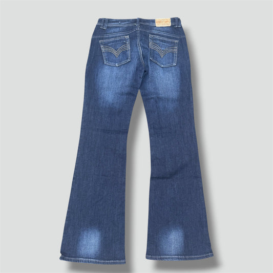 Ice O Blue y2k wide leg vintage jeans