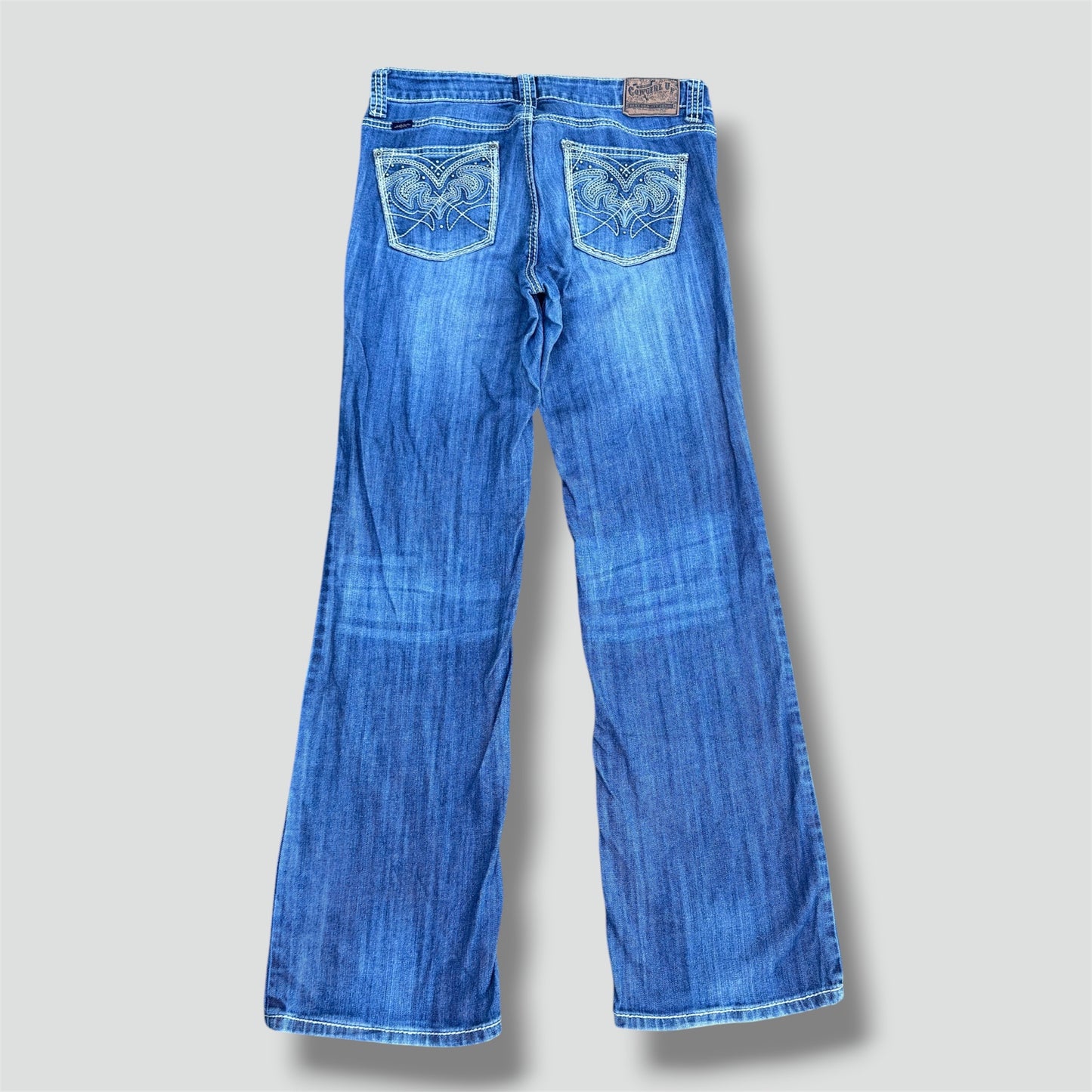 Cowgirl Up y2k wide leg vintage jeans