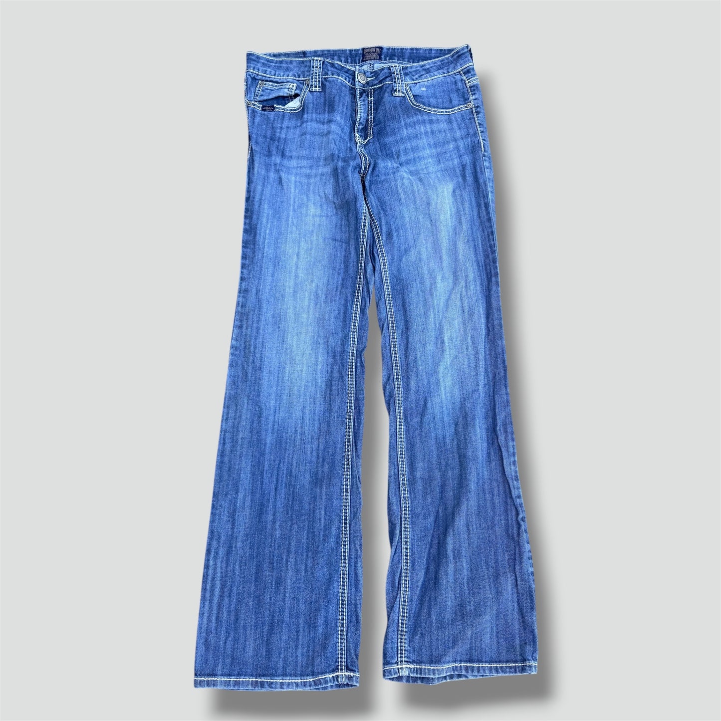 Cowgirl Up y2k wide leg vintage jeans