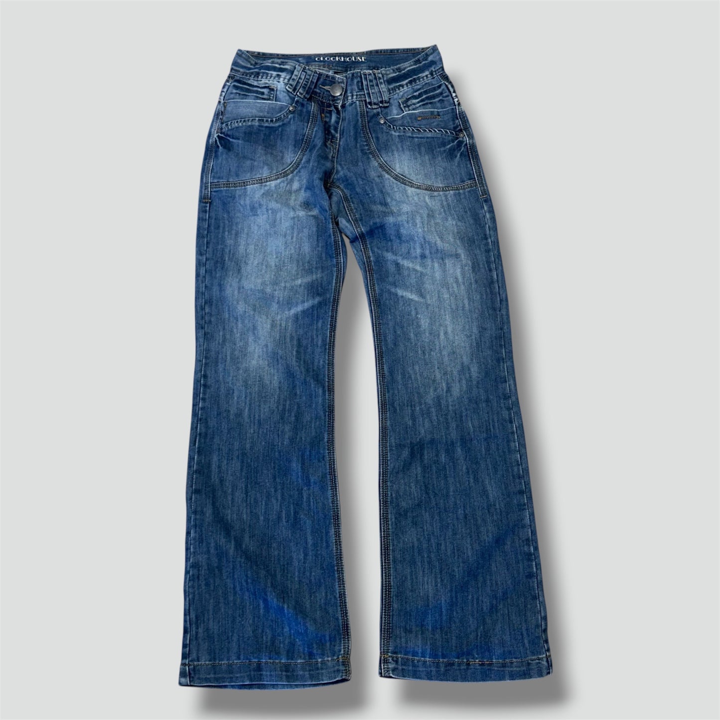 Clockhouse wide leg y2k retro jeans