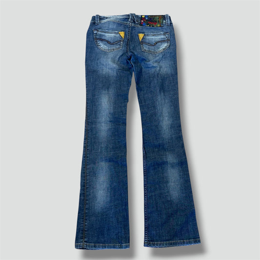 Lucy Butterfly y2k low waist bootcut jeans