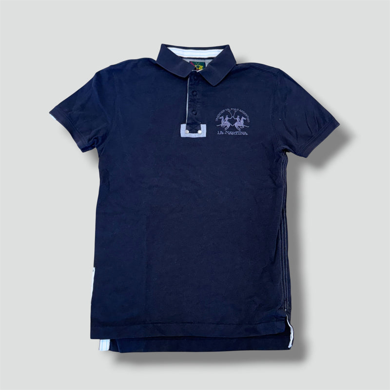 Sourced limited accessories and clothes La Martina Saddlery vintage poloshirt – Secondhand Streetwear